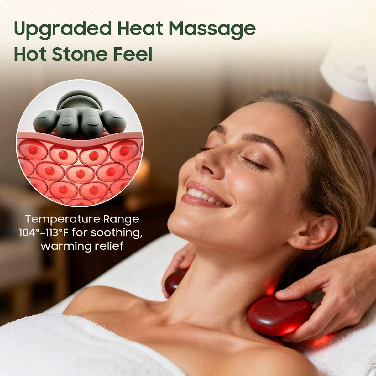 Thaw massager in use